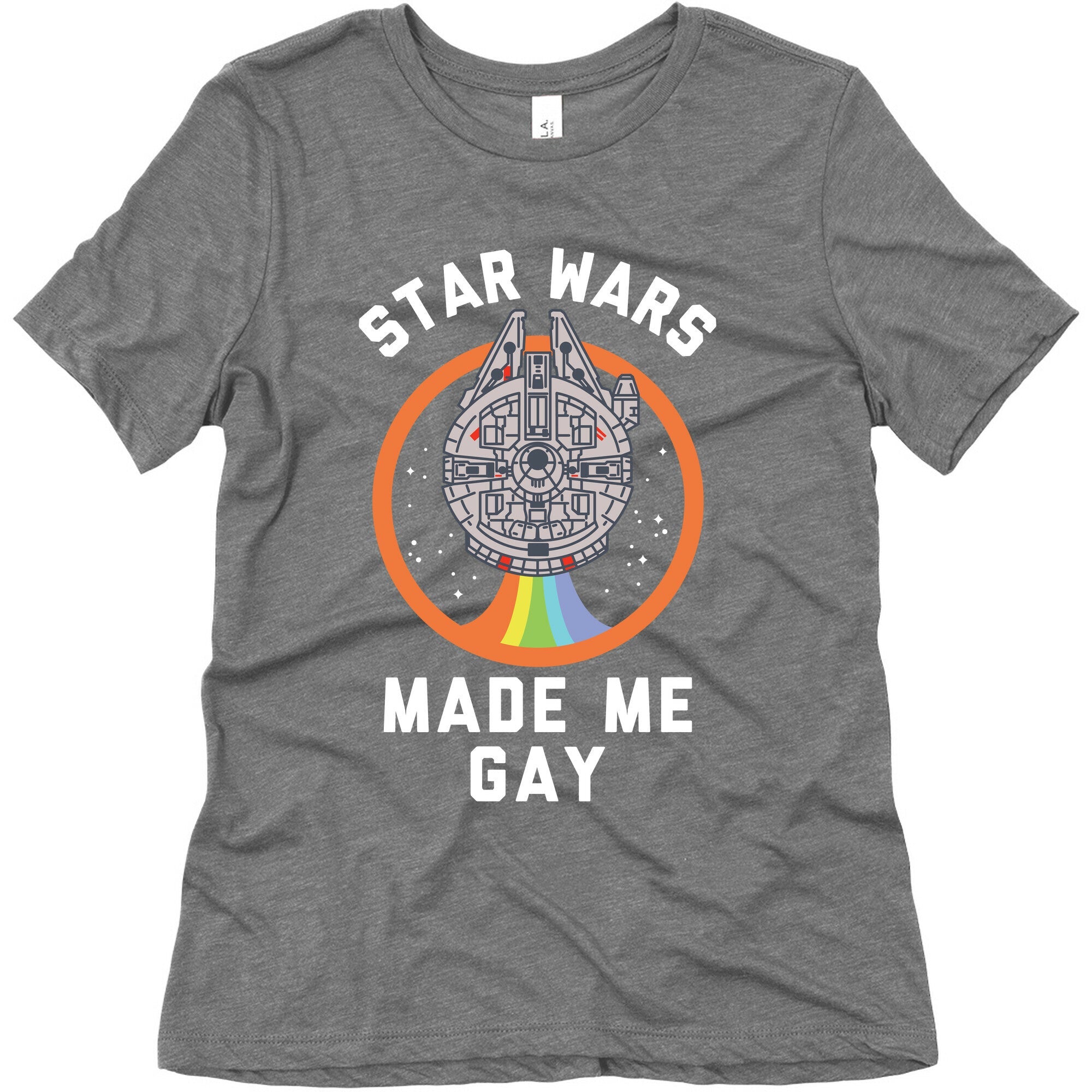 Star Wars Made Me Gay Womens Triblend Tee